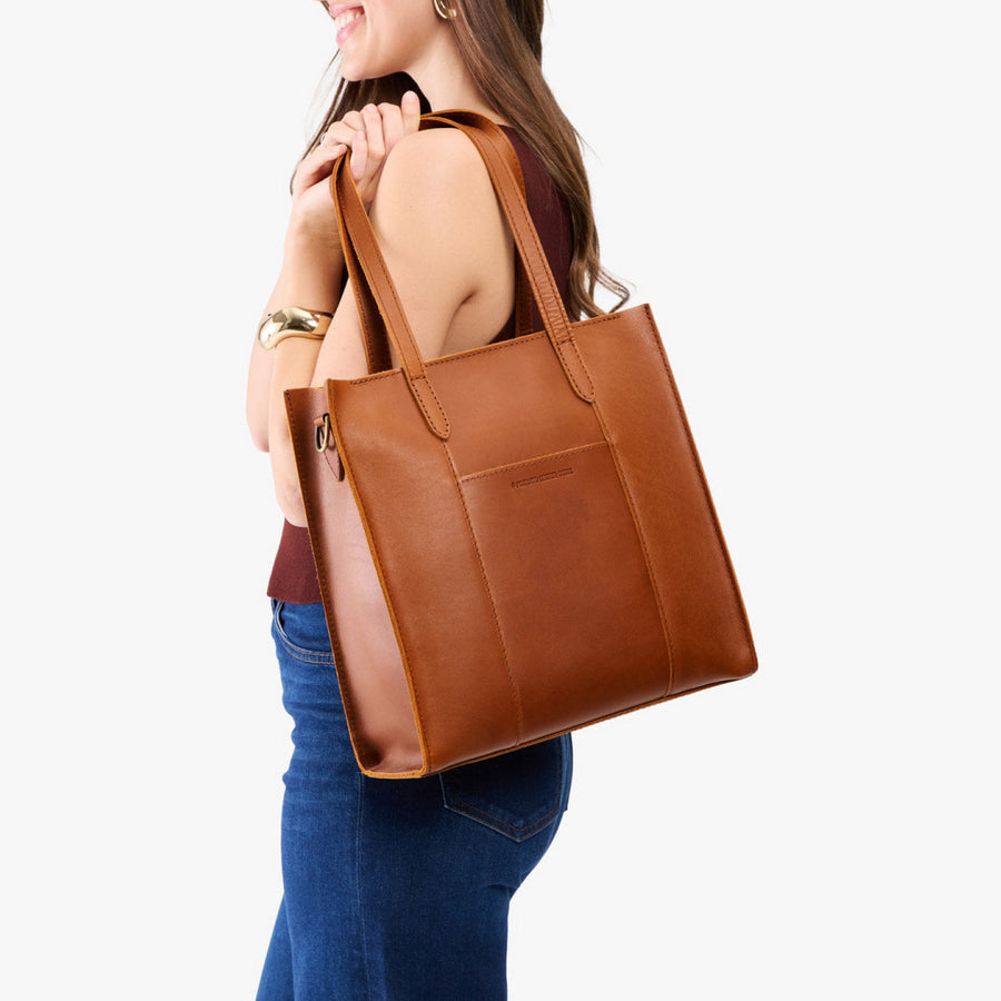 'Almost Perfect' Large Lola Zipper Crossbody Tote