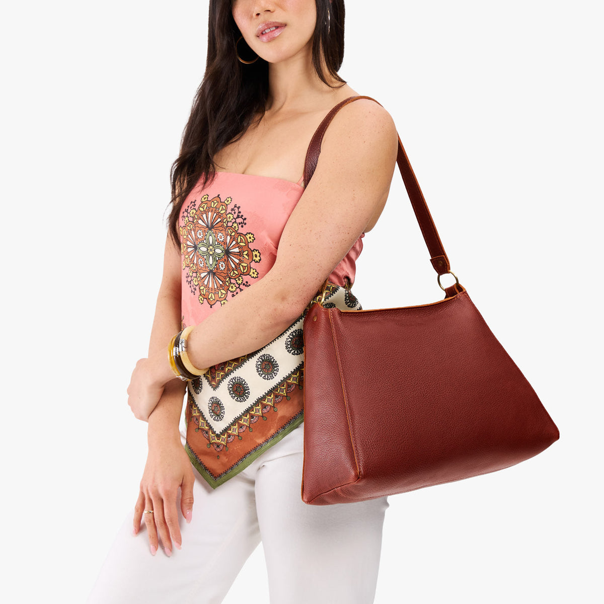 'Almost Perfect' Triangle Shoulder Bag